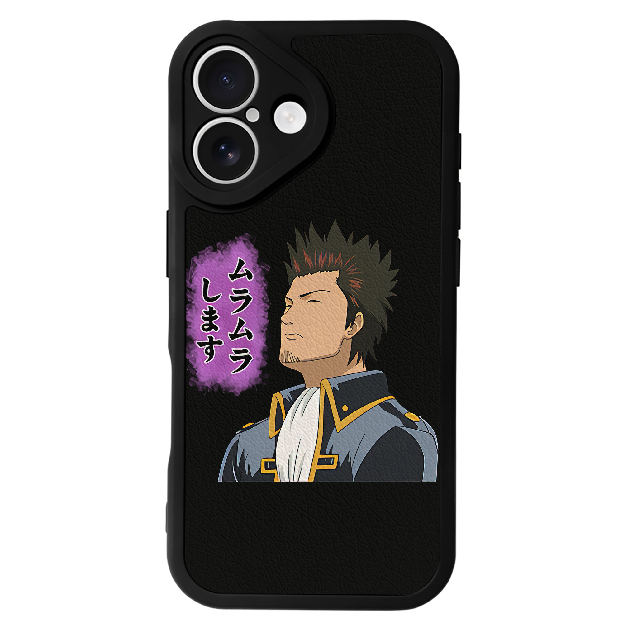（画像用） ぎんたま 坂田銀時（さかたぎんとき） 神楽 志村新八（しむら しんぱち） GINTAMA Sakata Gintoki Kagura Shimura Shinpachi 【iPhone 16シリーズ対応】シリコンスマホケース（レザー調） 材質：シリコン